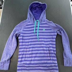 Adidas Women's Purple Hoodie